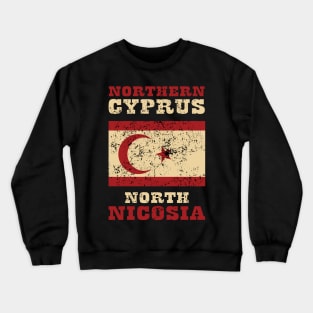 Flag of Northern Cyprus Crewneck Sweatshirt